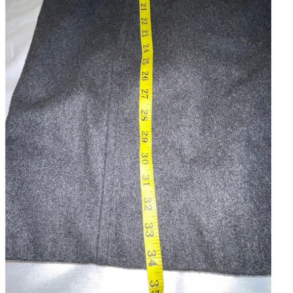 Jason Kole Wool Blend Coat in Charcoal Grey - Women's Size XL - 50% Wool & Soft - Picture 8 of 10